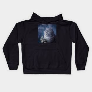 Missy British Shorthair Cat Kids Hoodie